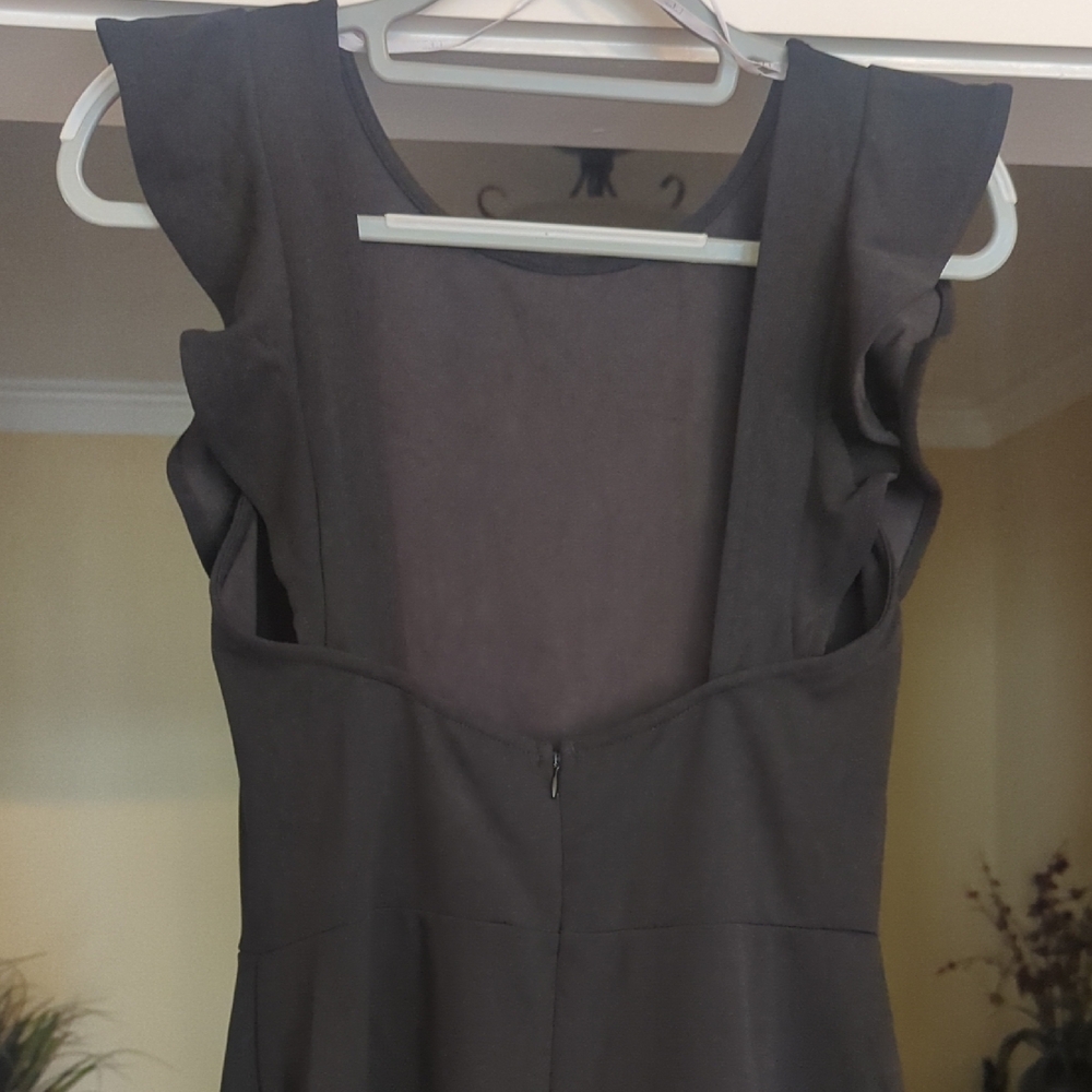 Lulu's Black Jumpsuit NWOT with Wide-Leg Pants - Picture 5 of 5